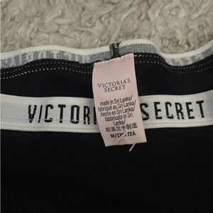 Victoria's Secret Black and White Leggings
